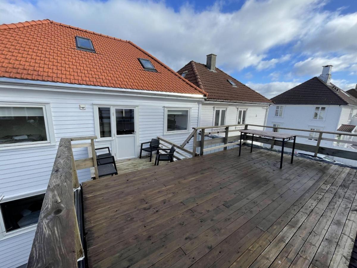 Ferienwohnung Bnb Stavanger Ap 9 bertis Rooftop Terrace Exterior foto